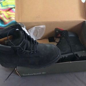 Timberland boots all black